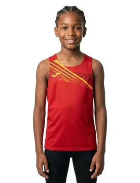 Maglietta Senza Maniche Elite X Red 12-14 Anni - Joma - FashionsVida