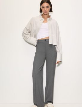 Pantaloni Eleganti A Vita Alta