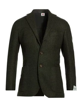 Americana Hombre Verde oscuro 46 Hombre - Borrelli Napoli - FashionsVida