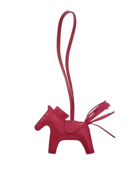 Milo Lambskin Grigri Rodeo Bag Charm PM - Hermès - FashionsVida