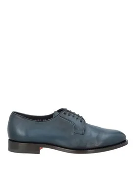 Zapatos de cordones Hombre Azul marino 40,43.5 Hombre - Santoni - FashionsVida
