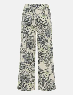 Wide-Leg Hose Style Maine S Grün 42 - Brax - FashionsVida