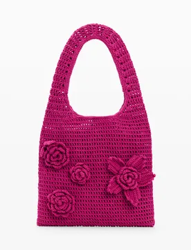 Sac crochet fleurs RED U female - Desigual - FashionsVida