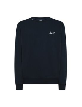 Felpa Uomo Sun68 F35103/07 NAVY BLU