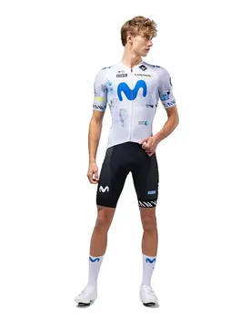 Maillot à Manches Courtes Odysset Movistar Team 2026