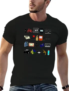 S Retro Vintage Memorabilia Collection T-Shirt man t shirt cotton man t shirts graphic man graphic t shirt T-shirt - Aliexpress - FashionsVida