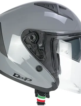 Casco Moto Jet 127A DEEP MONO Grigio taglia S - Cgm - FashionsVida