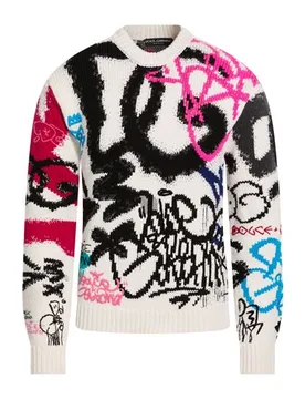 DOLCE&GABBANA Pullover Herren Cremeweiß L,M,XS Herren - Dolce & Gabbana - FashionsVida