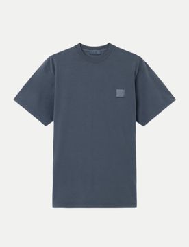Kurzärmeliges T-Shirt Blau L