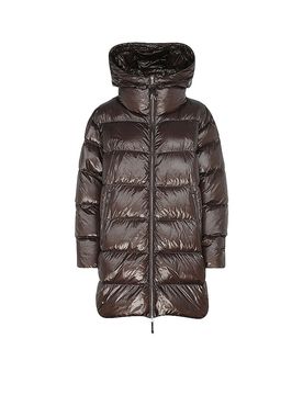 Daunensteppmantel IVONNE braun L damen
