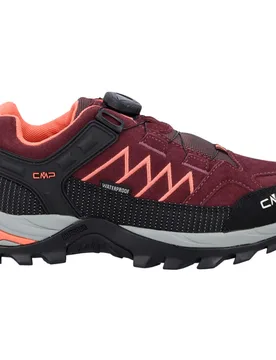 Rigel low fitgo wmn wp trekking shoes zapatilla trekking mujer Morado (40) - CMP - FashionsVida