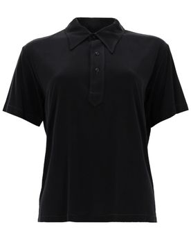 Polo Shirt in Stretch Technical Fabric