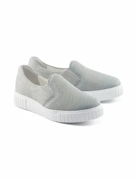 Mesh Slipper - Grau - female - Size: 36 - Semler - FashionsVida