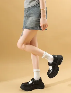 Women's Platform Shoes 2026New Mary Jane Shoes Chunky Heel Wedge Sneakers Casual School Uniform Shoes for Girls Zapatos De Mujer - Aliexpress - FashionsVida