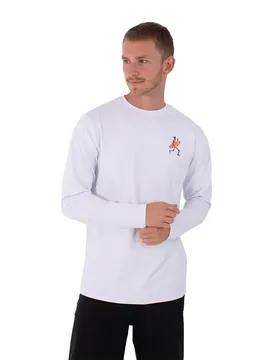 Rash Guard Manches Longues Regular Flamengue White M Homme