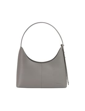 Bolso de cuero - Bolso de hombro gris claro