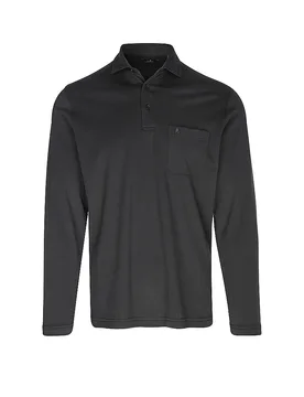 Ragman Polo nero M - Ragman - FashionsVida