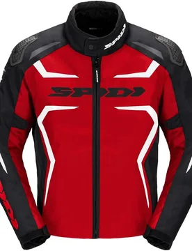Giubbotto Moto RACE-EVO H2OUT Nero Rosso Bianco taglia XL - Spidi - FashionsVida