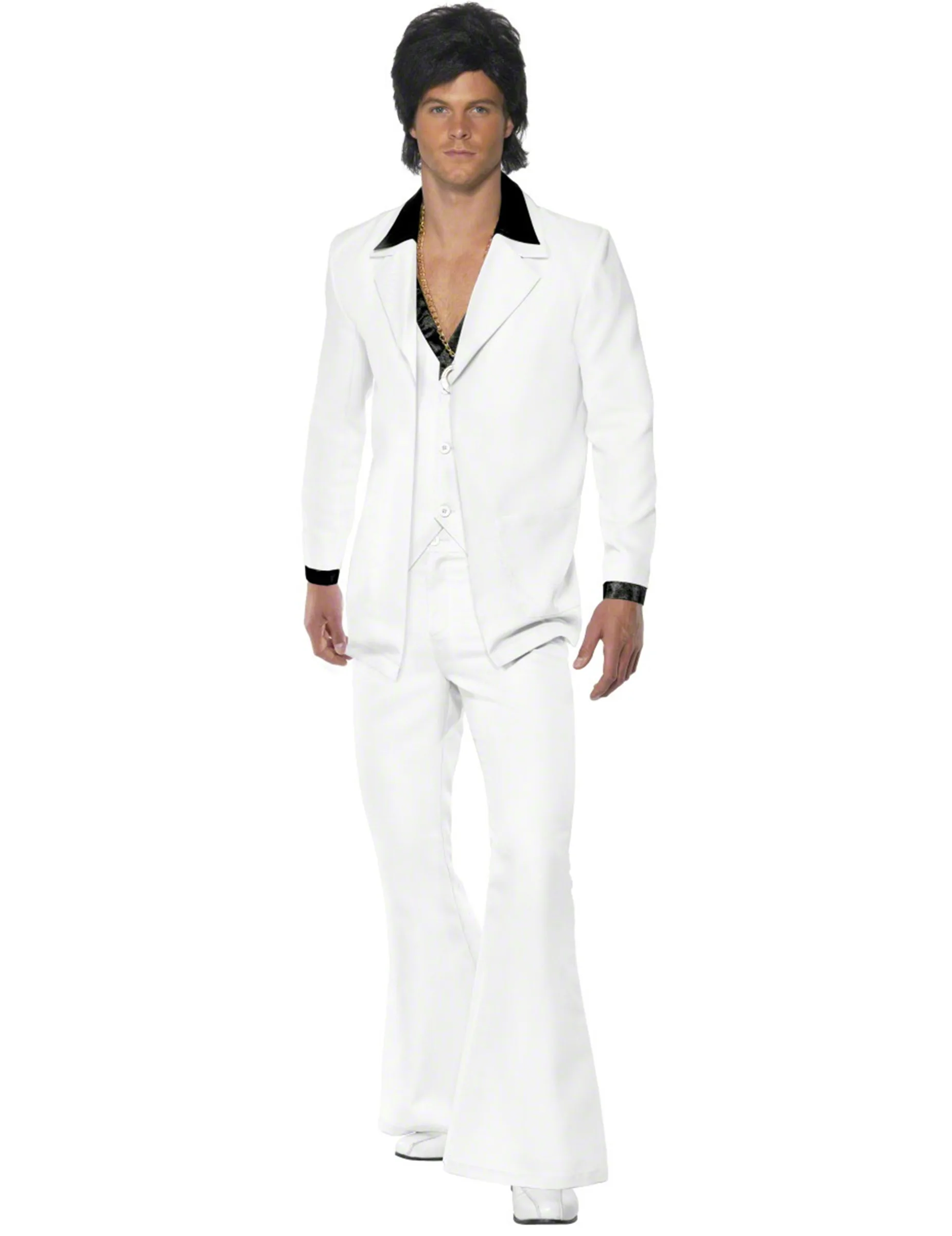 Er Jahre Disco-Herrenkostüm weiss - male - RUBIES NL - FashionsVida