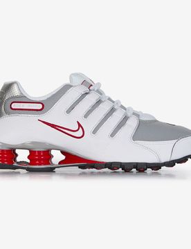 Shox Nz blanc/gris/rouge 44
