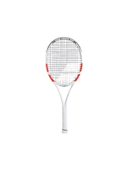 Raqueta de tenis Pure Strike 100 encordada blanco 4