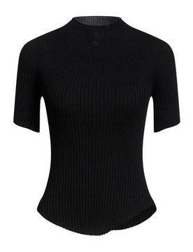 Courrèges Pullover Mujer Negro S Mujer