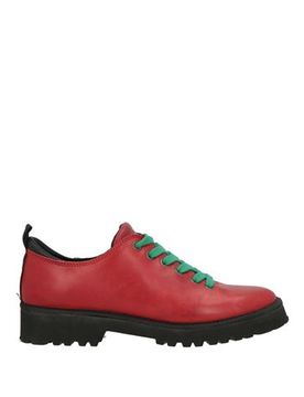 Schnürschuh Damen Rot 37 Damen