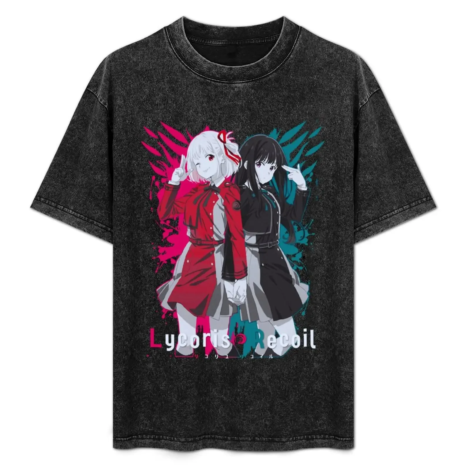 Lycoris Recoil - Tshirt T-Shirt Basic Plain Tee for Spring and Summer - Aliexpress - FashionsVida