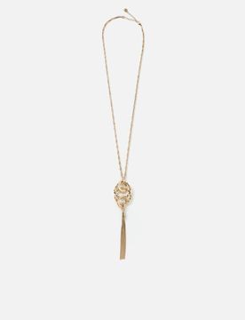 Misako Zora lange Halskette Gold