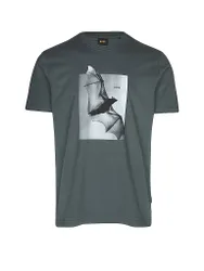 T-Shirt TE_BEING dunkelgrün XL herren