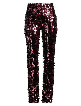Pantalones Mujer Púrpura 38 Mujer - Jucca - FashionsVida