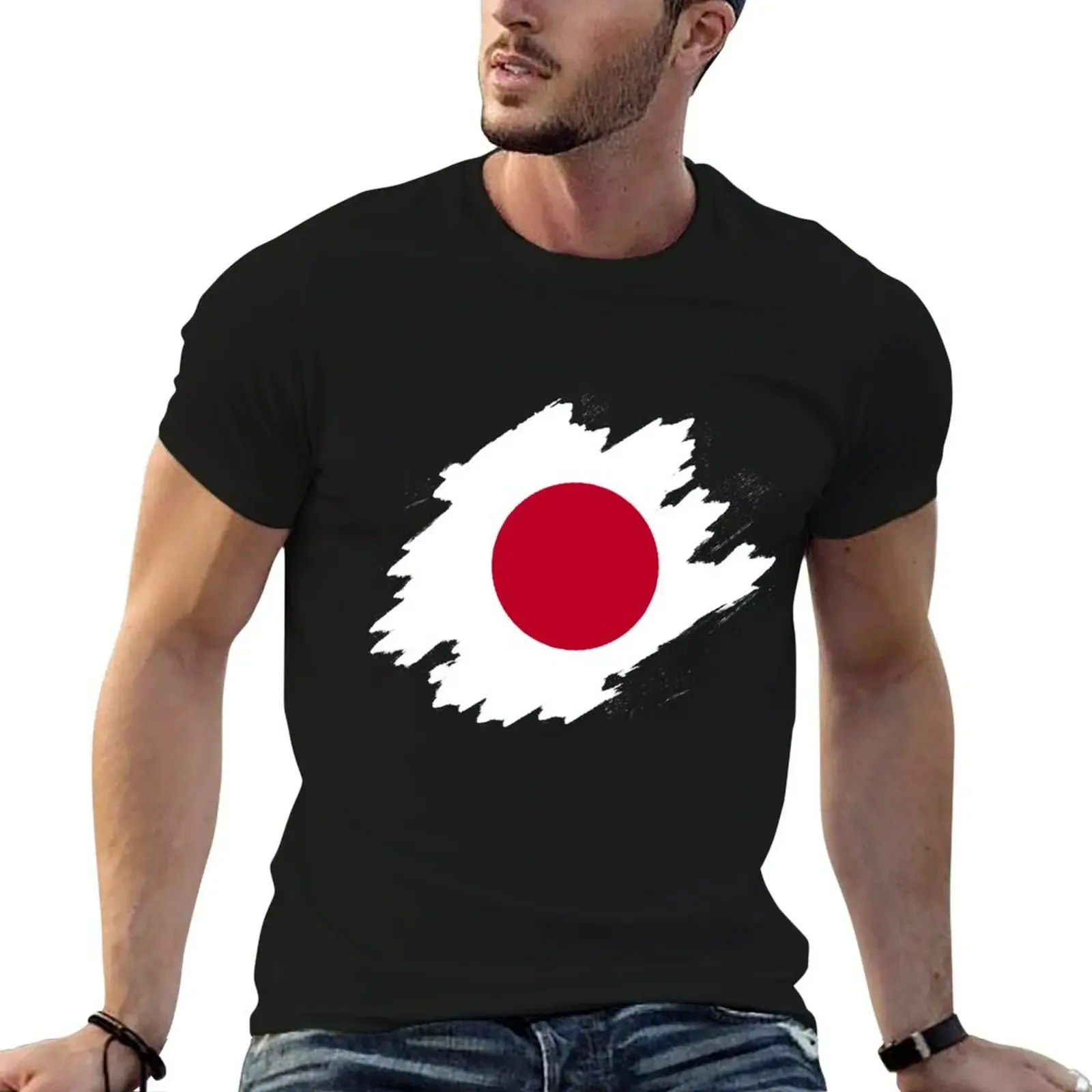 Japan Flagge T-Shirt Casual Basic Short Sleeve T-Shirt - Aliexpress - FashionsVida