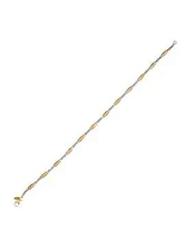 Bracciale Donna in Oro giallo e bianco GL100045