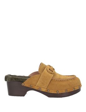 Mules & Zuecos Mujer Mostaza 41 Mujer