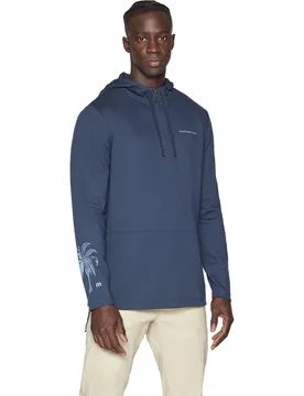 Hoodie Upgraded Palm, blau s - TravisMathew - FashionsVida