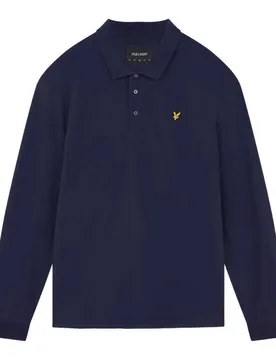 Lyle & Polo à Manches Longues Lp400vog Reconditionné Navy M