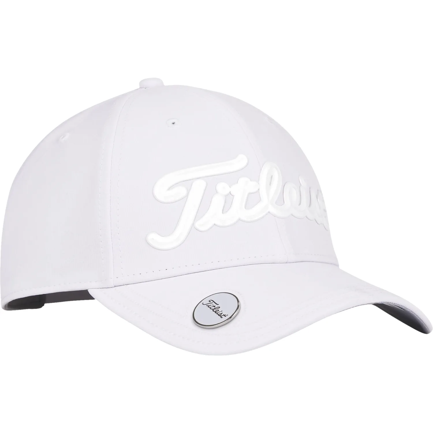 Cap Players Ball Marker, weiss adjustable_in_size - Titleist - FashionsVida