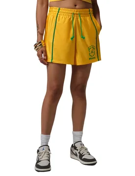 Shorts Damen Brasilien - Jaune - female - Size: XS - Jordan - FashionsVida