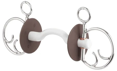 Springkombikandare mit Zungenbogenstange hart 12,0 cm