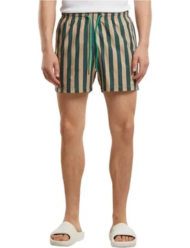 Pantaloncino Da Bagno Tb737 Bottle Green / Union Beige M - Urban classics - FashionsVida