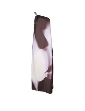 Maxi vestido DANTEA marrón 36