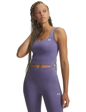 T-shirt Sans Manches Motion Emea Purple M - Under armour - FashionsVida