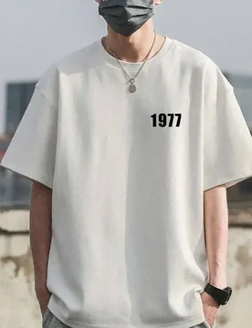 New Summer Casual Loose Fitting Fashion Minimalist Trend Round Neck Digital Print Versatile Handsome Short Sleeved T-shirt - Aliexpress - FashionsVida