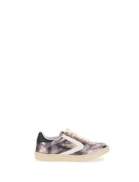 Sneakers in pelle MELANZANA 36