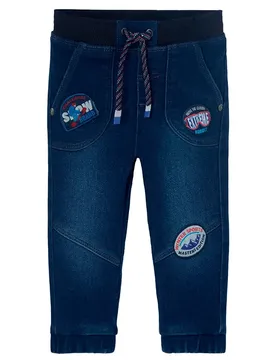 Boboli Pantalon Denim Knit Blue 3 Années Fille