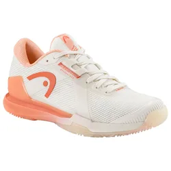 Sprint Pro 4.0 Padel Shoes Chalk White / Coral UK 5