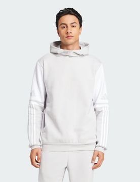 Felpa con cappuccio Squadra 25 Sweat XS Team Light Grey / White