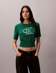 Calvin klein maglia donna verde