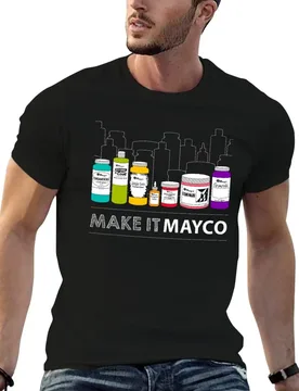 Make it Mayco Bottle Cityscape T-Shirt Fashion Casual Short Sleeve Top - Aliexpress - FashionsVida