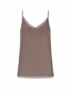 Top - Camisola POETRY TEMPTATION milk n coffe marrón claro M - Mey - FashionsVida